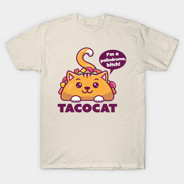 tacocat T-Shirt by toddgoldmanart